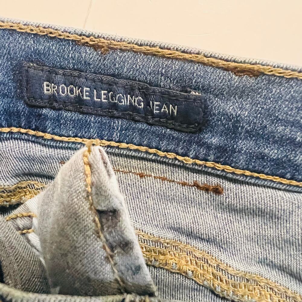Lucky Brand Brooke Legging High Rise Jeans Size 6 Blue - Picture 5 of 11